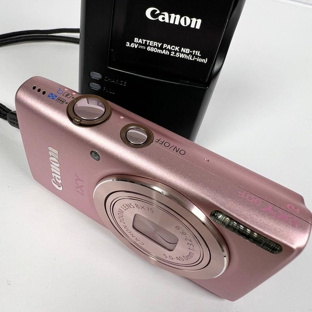 Canon IXY 90F コンパクトデジタルカメラ ピンク キャノン