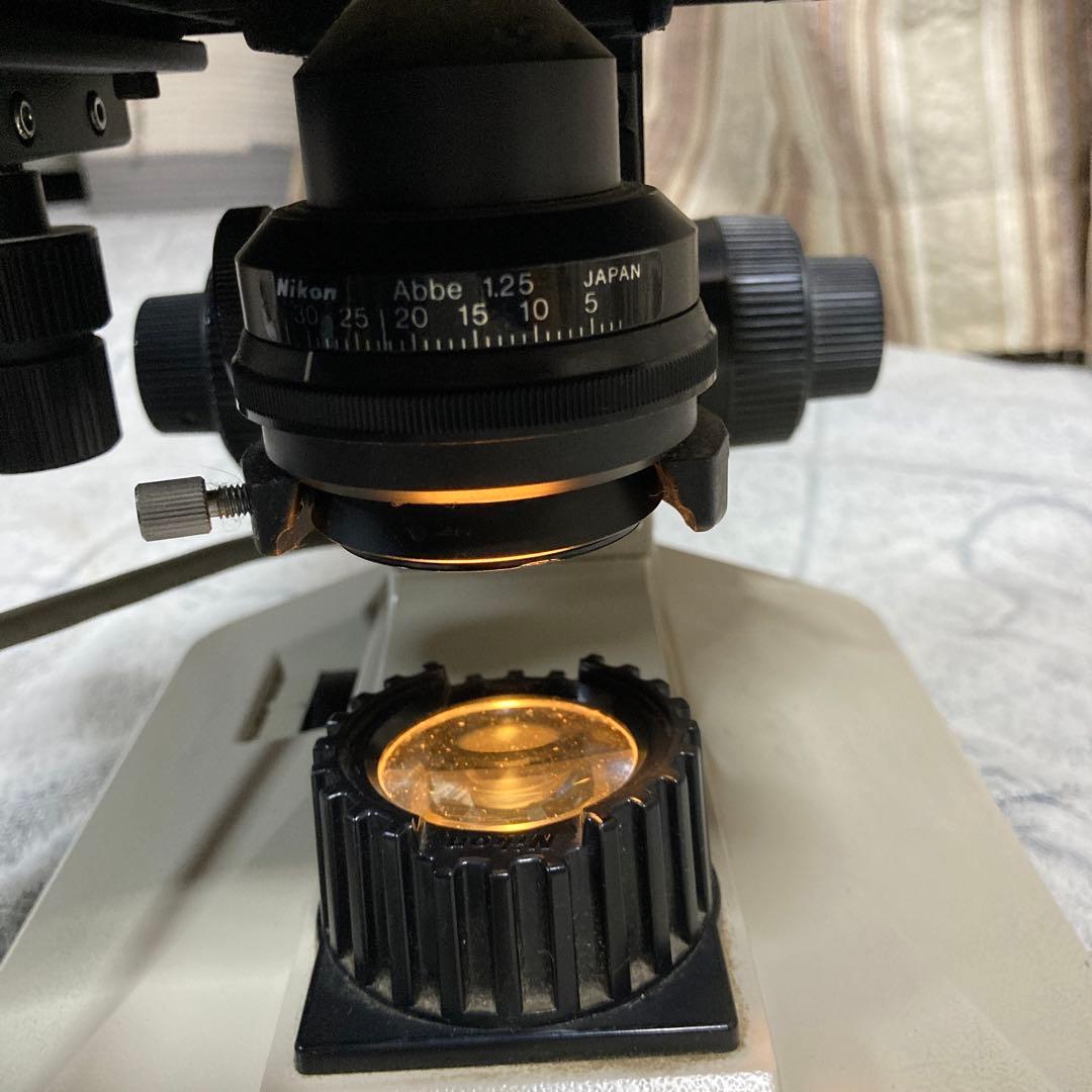 Nikon ニコン　単眼正立明視野顕微鏡　ハードケース+使用説明書付き