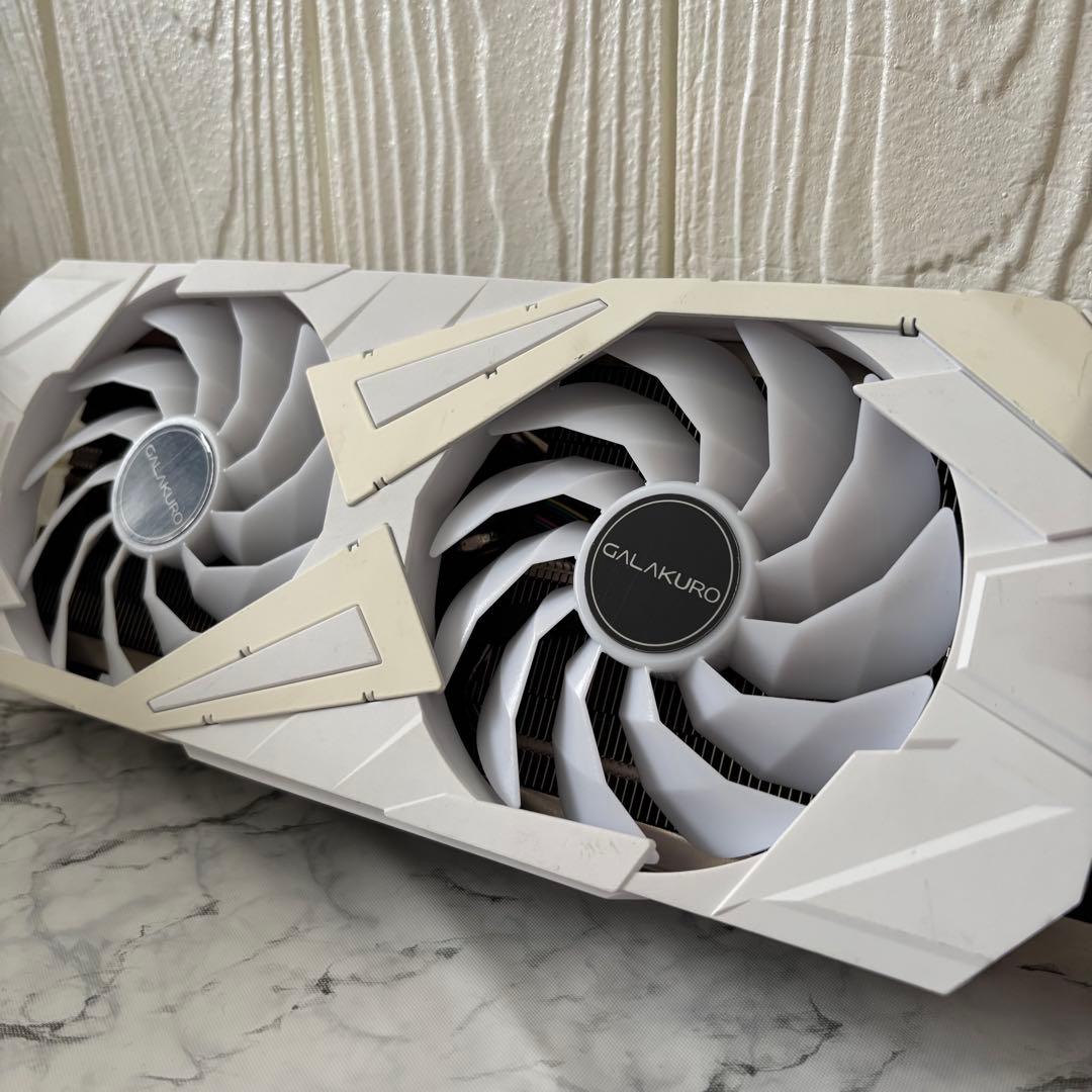 【★レア★ホワイト】GALAKURO GeForce RTX 3060Ti EX