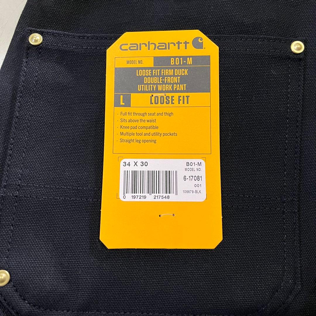 新品未使用 carhartt ダブルニー ダックパンツ ワイド baggy 極太