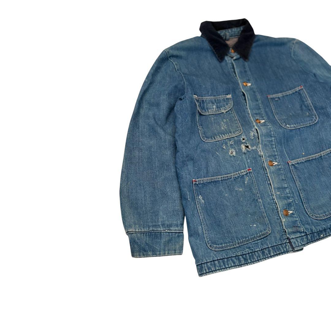 60’s USA製 Wrangler ボロ デニムカバーオール
