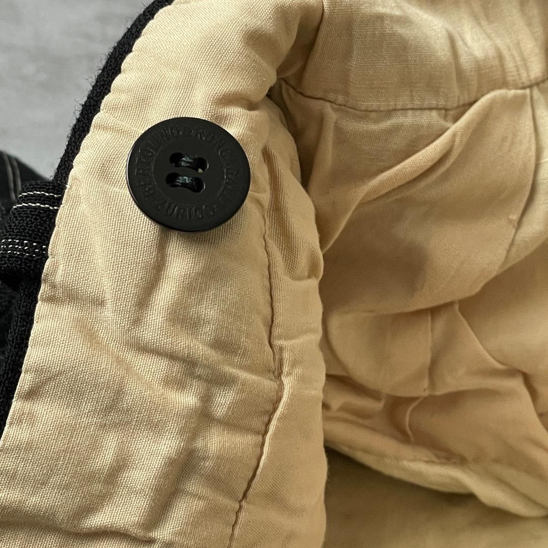 40-50s フレンチワーク ストライプ ブラック ファーマーズ W31