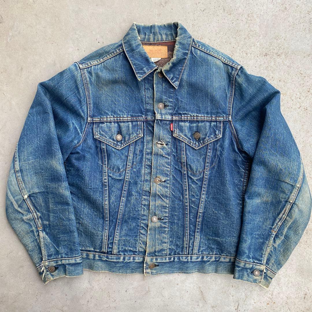 60s~70s Levi's70505 bigE ブランケット ケアタグ 40