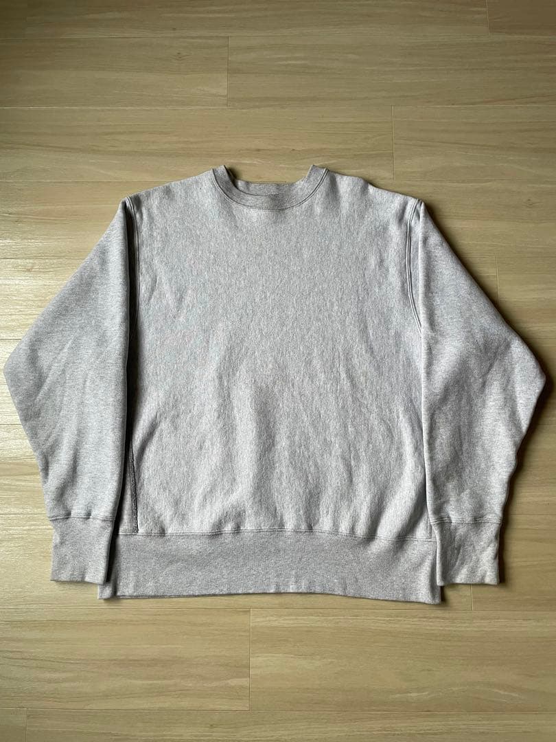CAMBER キャンバー USA製 グレー クルーネック スウェット XL 無地