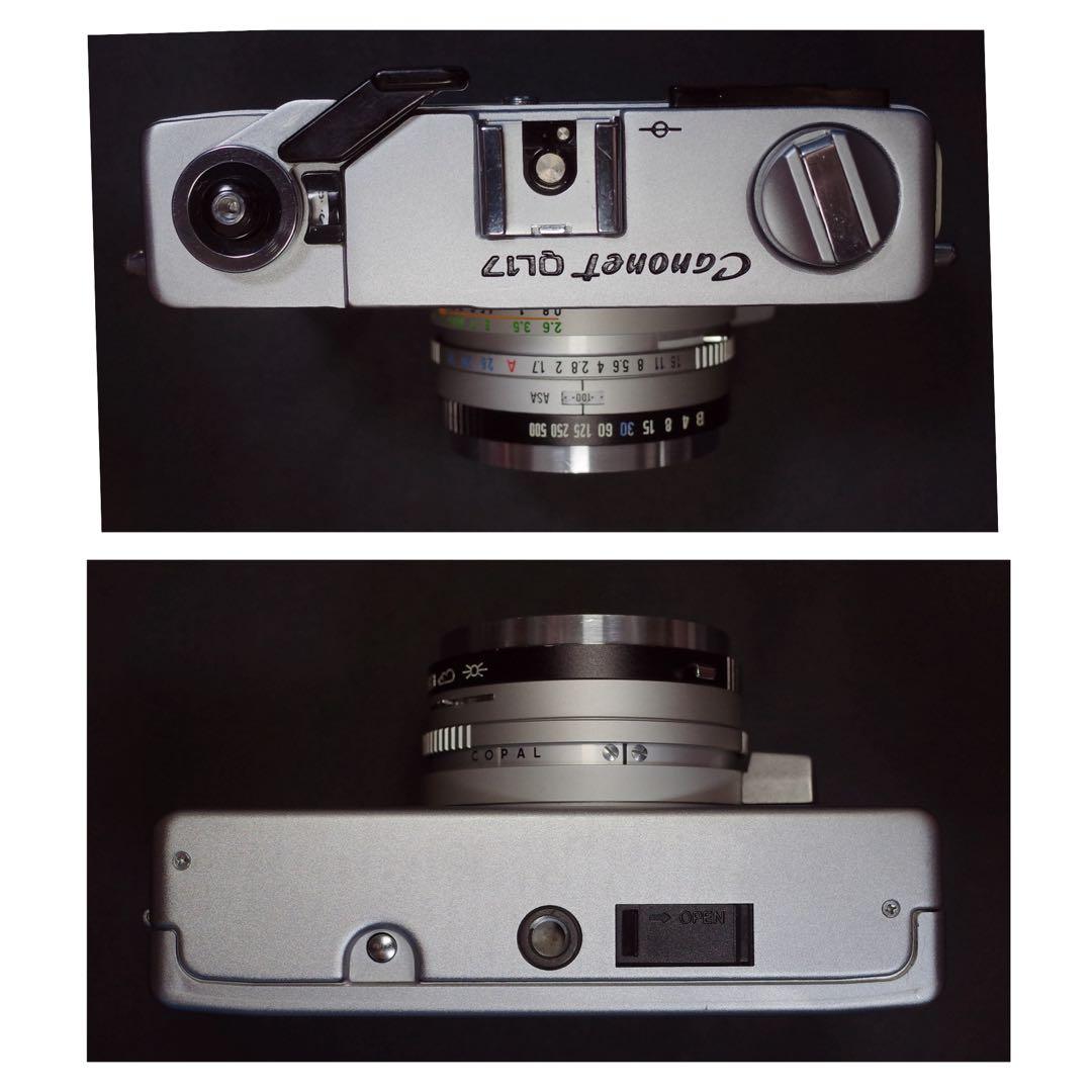 CANONET Q17 GⅢ 製備品　テスト撮影済　E12014