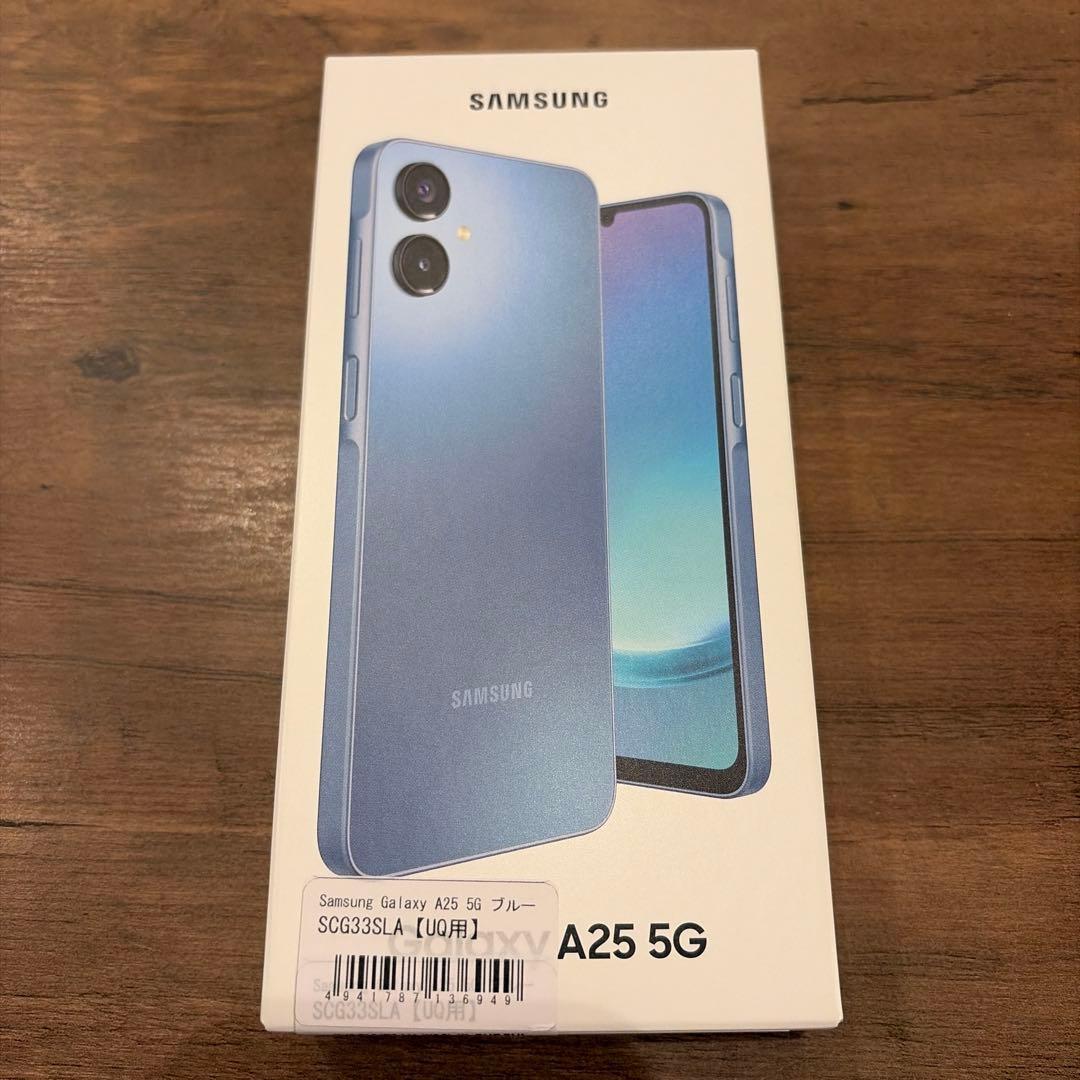 Samsung Galaxy A25 5G ブルー 64GB