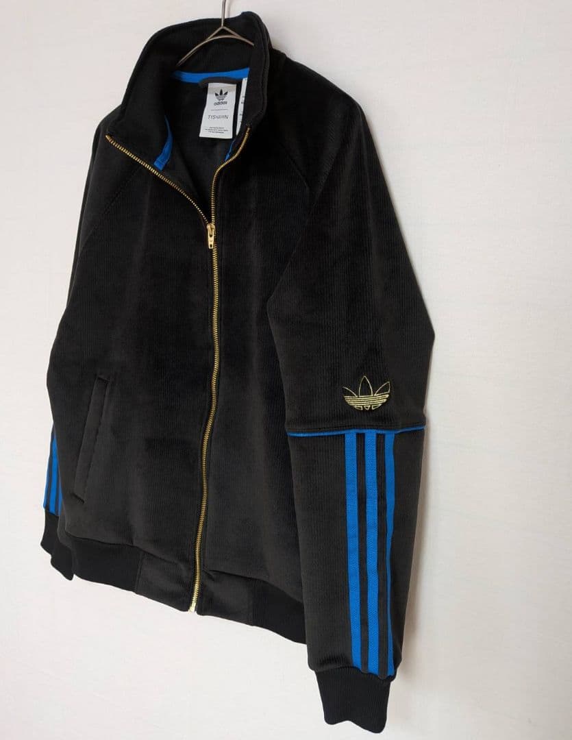 adidas アディダス TYSHAWN タイショーン ベロアトラックジャケット