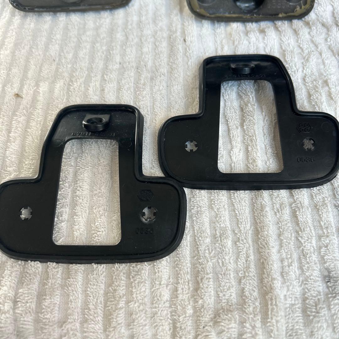 ランドクルーザー60 トヨタ純正　フェンダーミラー左右セット