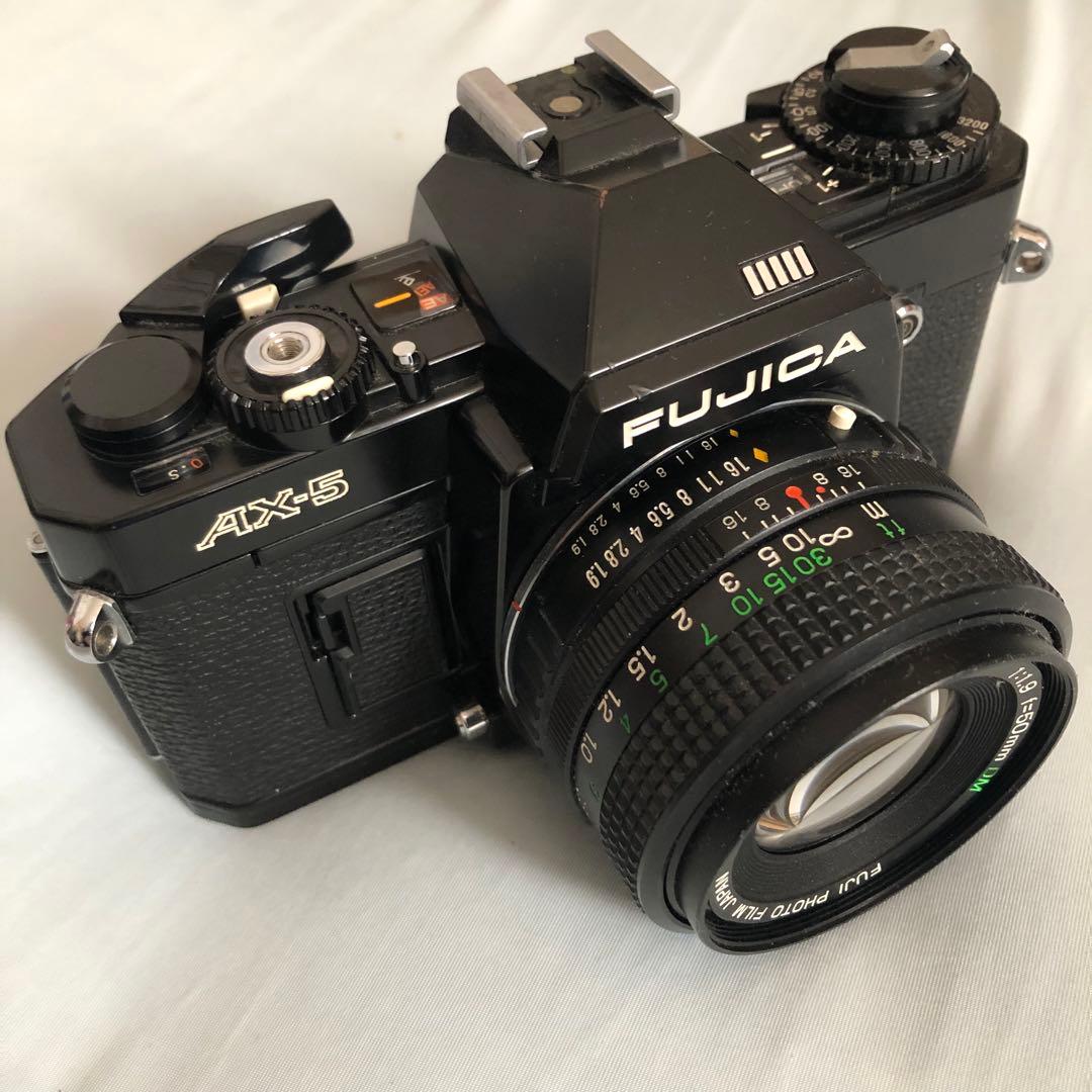 【完全ジャンク品】FUJICA AX-5 一眼レフカメラ