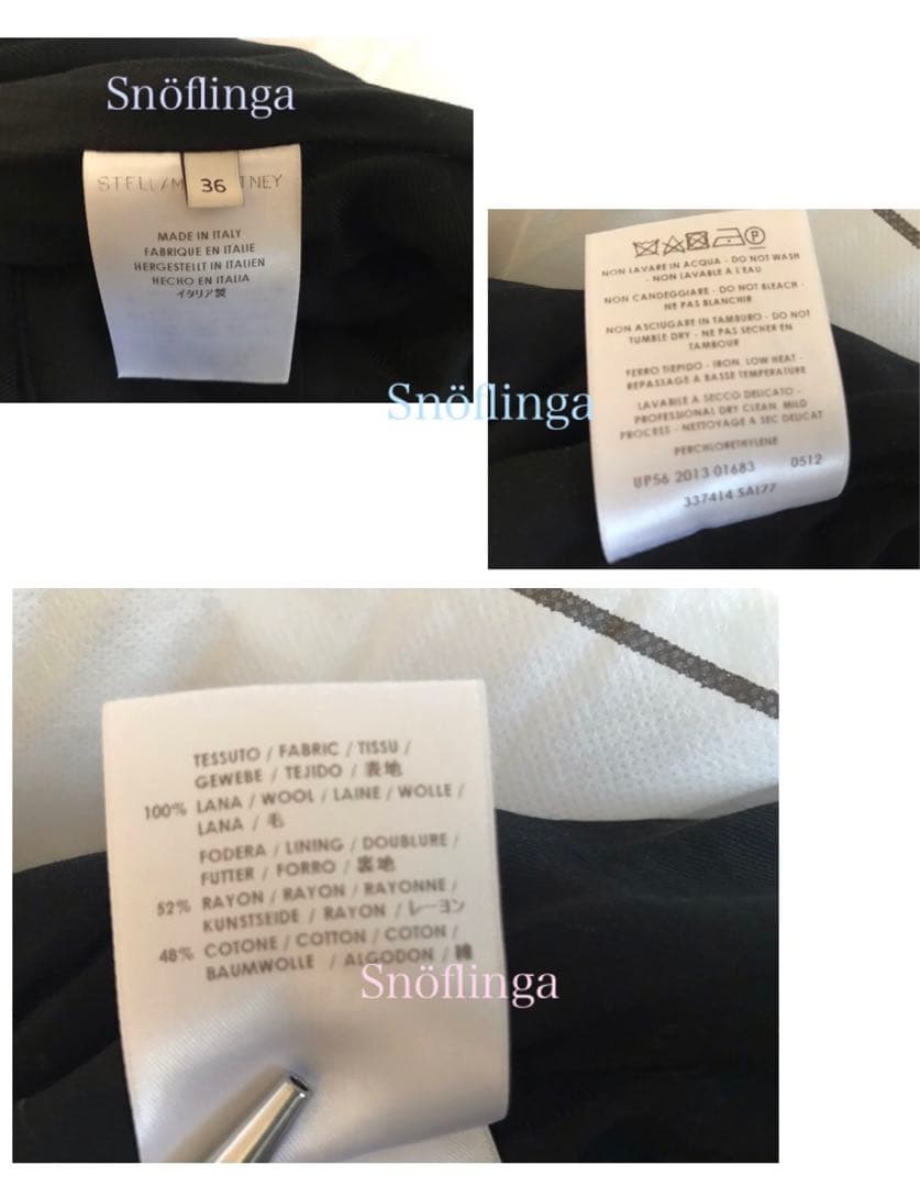 STELLA McCARTNEY ウエストシェイプ　ジャケット