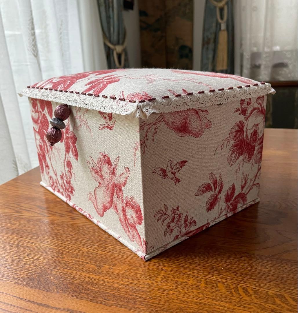 カルトナージュ裁縫箱(大)