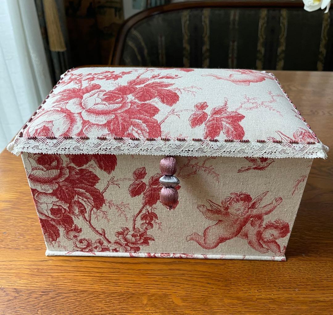 カルトナージュ裁縫箱(大)