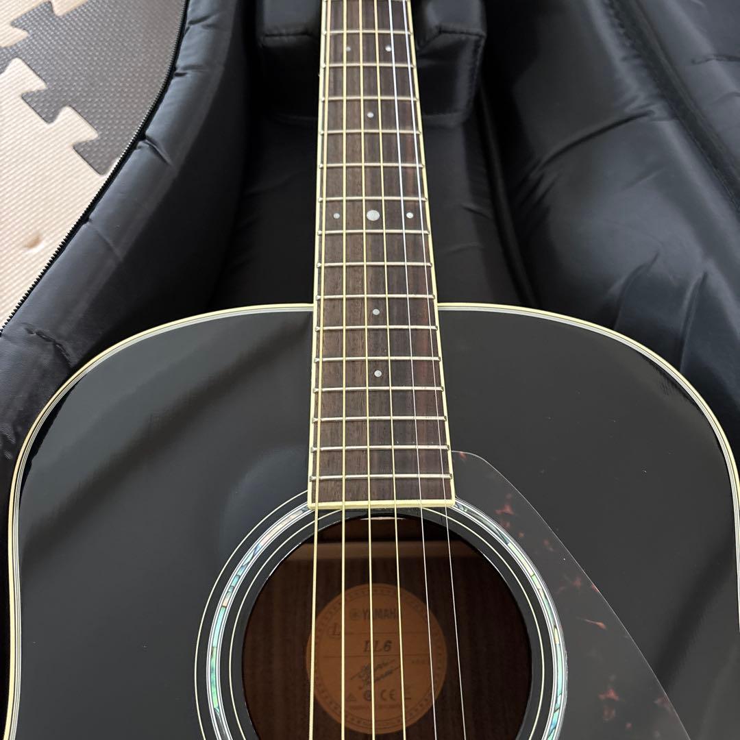 Yamaha LL6 ARE ブラックア エレアコ　ギグケース付き