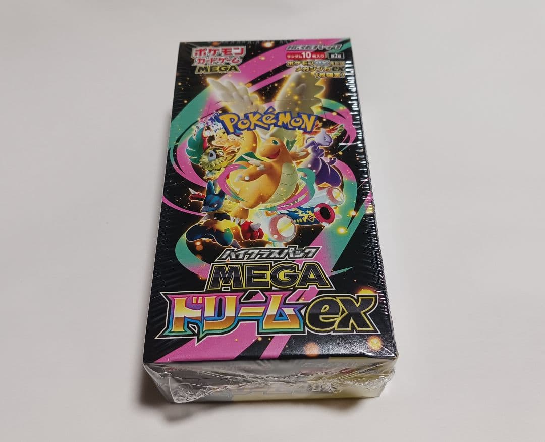 ポケモンカードゲーム MEGAドリームEX 【シュリンク付き　未開封】