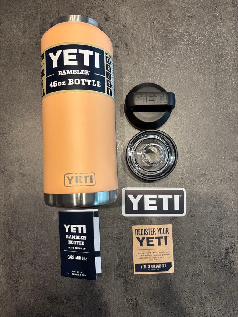 弁当箱・水筒 YETI Rambler 46oz(1.36L)LOWCOUNTRY PEACH