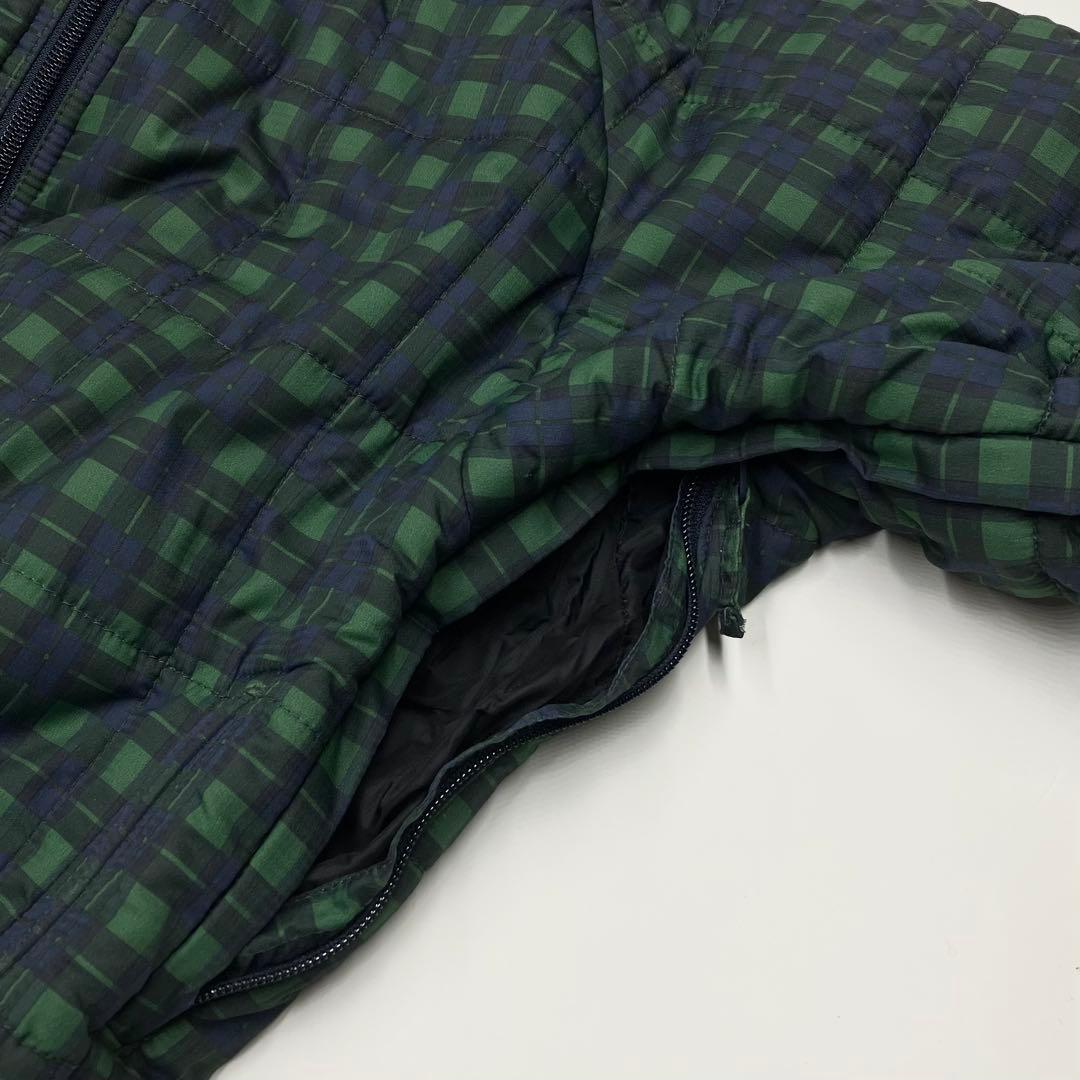 【希少】00s コロンビア パファージャケット ブラックウォッチ 短丈 テック