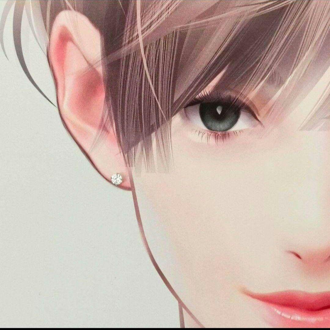 プラチナポストピアス　片耳PT900