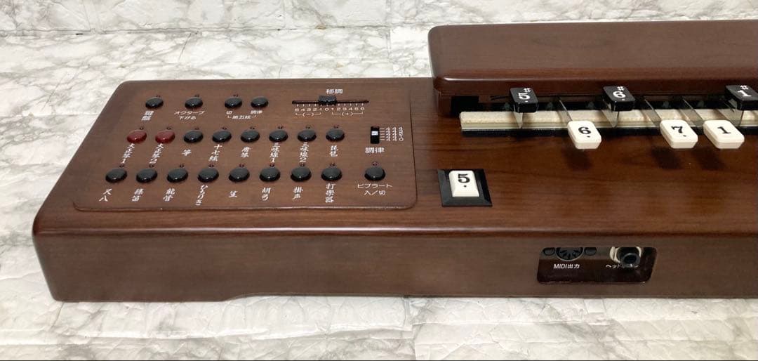 【完動品 美品】SUZUKI 電子大正琴 TES-101 16種類の音色 希少品