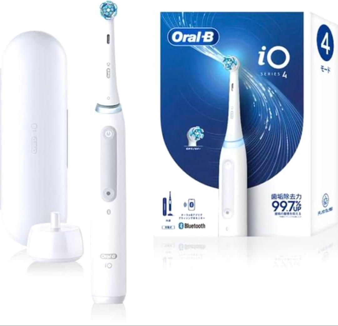 【新品未使用品】Oral-B iO Series 4 電動歯ブラシ ホワイト