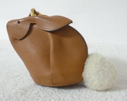 ロエベ　LOEWE　ウサギ型　チャーム　キーホルダー　小銭入れ　ケース
