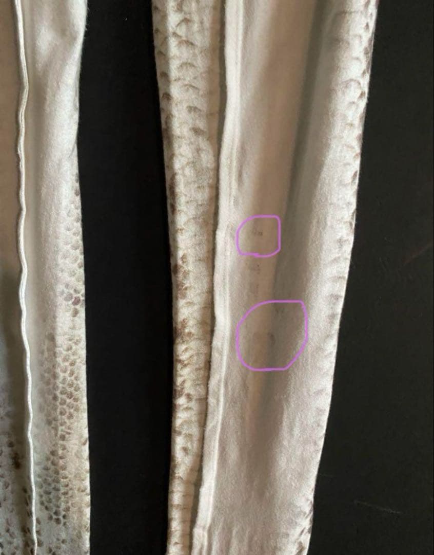 if six was nine LEG/LG WHITE× PYTHON