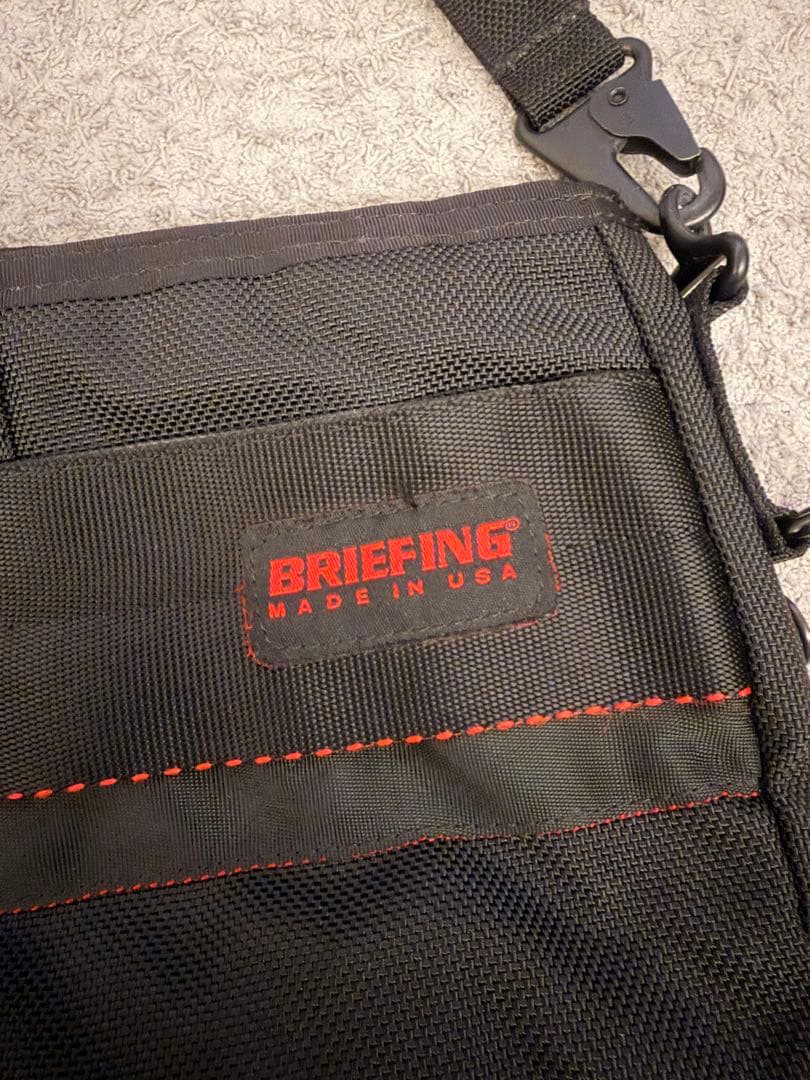 ◆週末限定値下げ◆BRIEFING ヘルメットバッグ 黒 美品　ブリーフィング