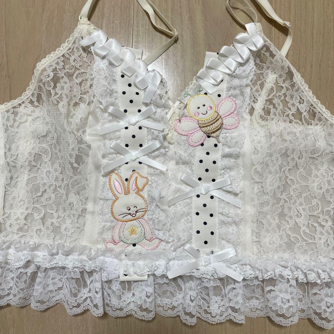 グニフニ♡うさちゃんハニーキャミソール