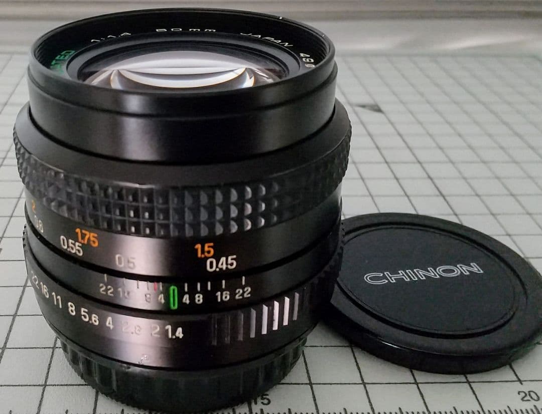 チノン AUTO CHINON 50mm f/1.4