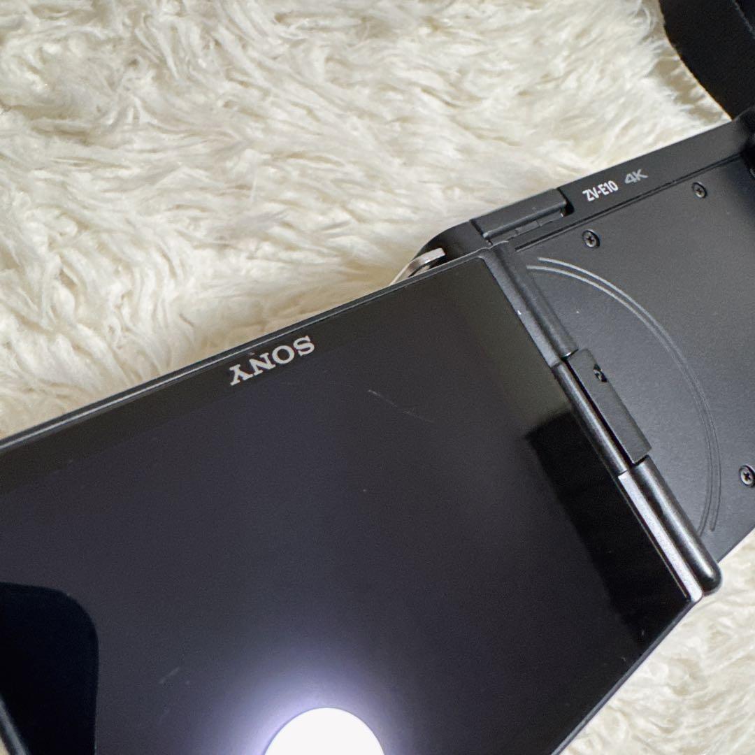 SONY VLOGCAM ZV-E10 ブラック　ズームレンズセット