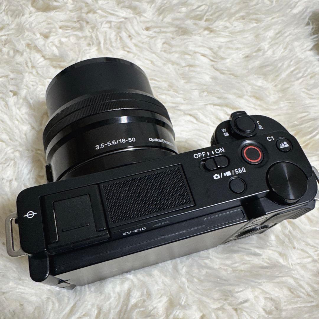 SONY VLOGCAM ZV-E10 ブラック　ズームレンズセット