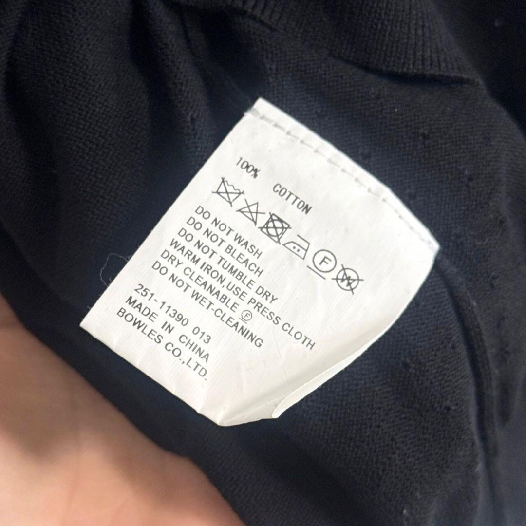 HYKE 25SS POLO SWEATER ガス糸ニットポロ ハイク