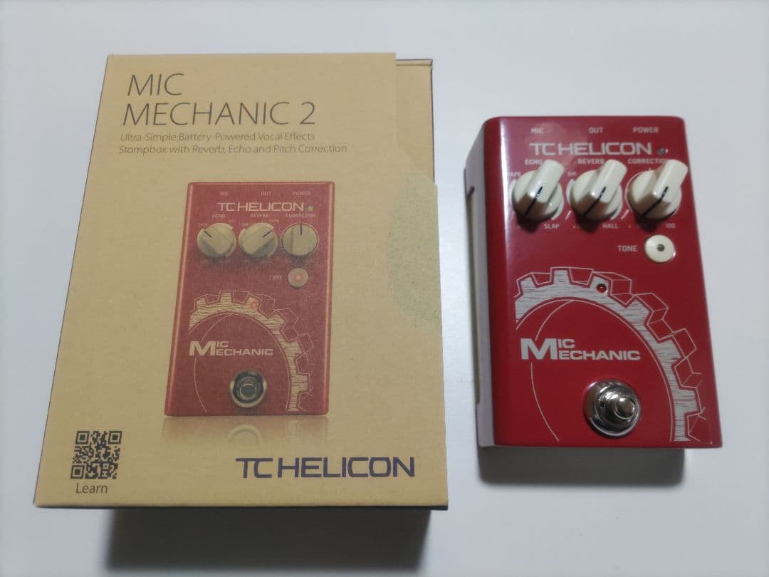 TC HELICON MIC MECHANIC 2 ボーカルエフェクトペダル
