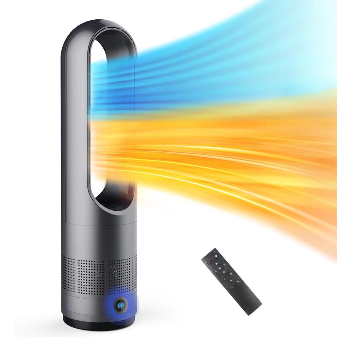 【限定1品✨️】セラミックヒーター 羽根なし 暖房器具 省エネ 電気ストーブ