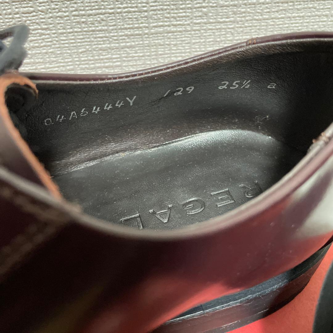 【新品】リーガル REGAL Y129 Uチップ 25.5 濃茶