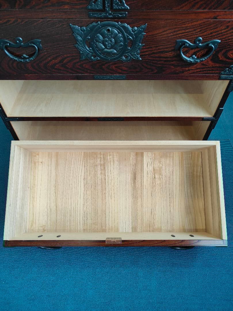 美品 岩谷堂箪笥 整理箪笥 4段 和箪笥 チェスト