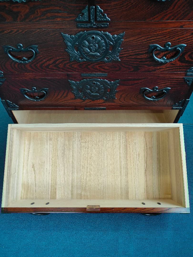 美品 岩谷堂箪笥 整理箪笥 4段 和箪笥 チェスト