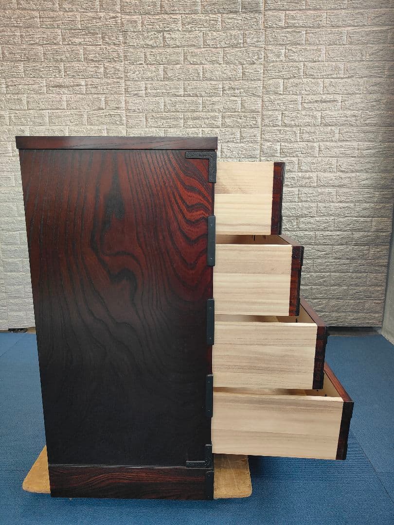 美品 岩谷堂箪笥 整理箪笥 4段 和箪笥 チェスト