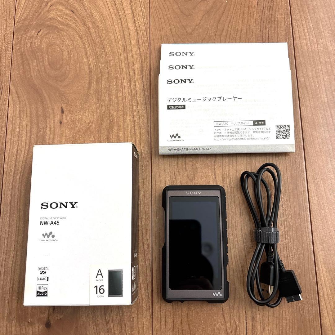 SONY WALKMAN NW-A45 16GB ブラック