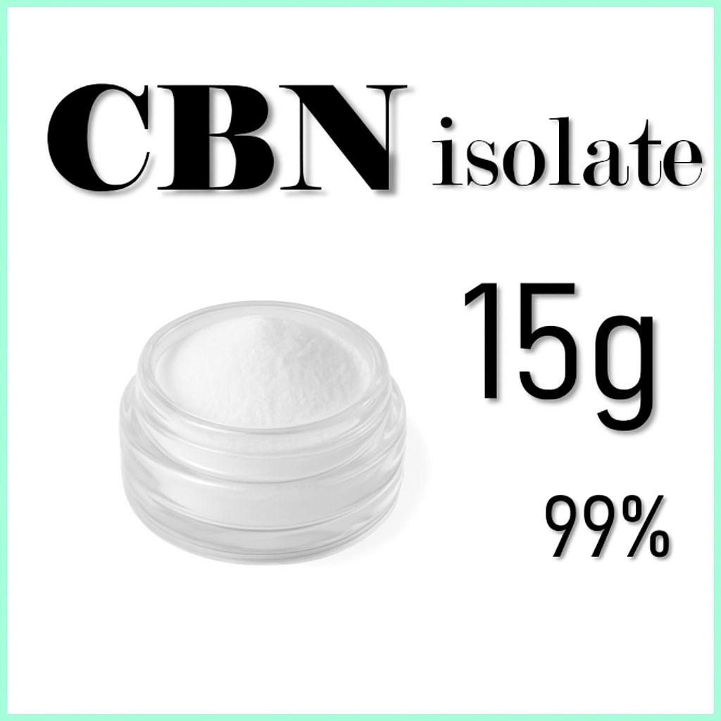 リクエスト【CBNアイソレート15g】純度99%以上／欧州産／食品通関＆新基準