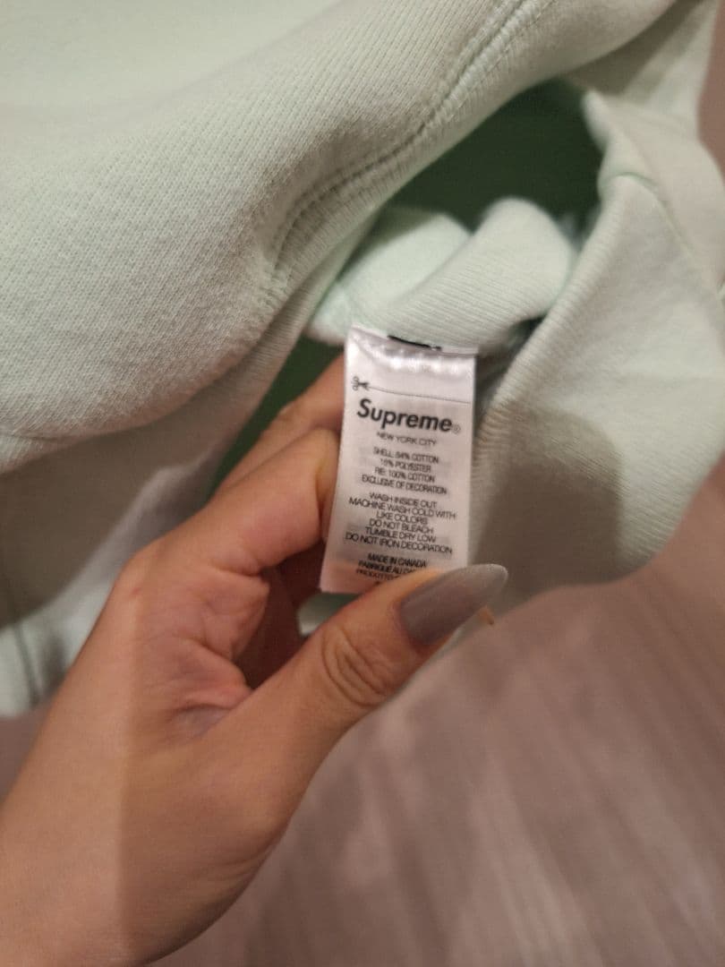 最終値下げ　シュプリーム　パーカー　パステルカラー