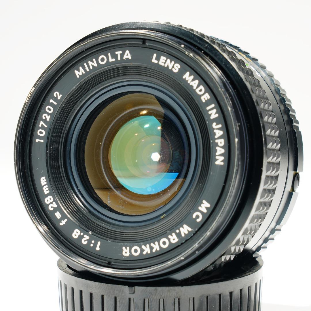 【美品】動作◎ ミノルタ MC W.ROKKOR 28mm F2.8 012