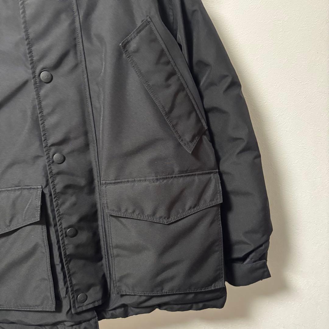 未使用級✨ウールリッチ　GORE-TEX ダウンジャケット　ファーコート　L 黒