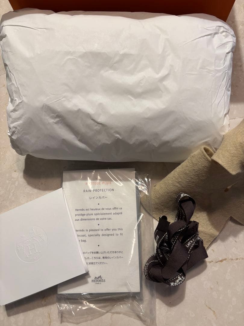 エルメス バーキン25 空箱・付属品一式／正規店購入品