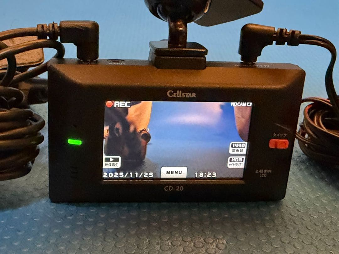 セルスター CD-20 ドライブレコーダー 前後2カメラ セルスター ドラレコ