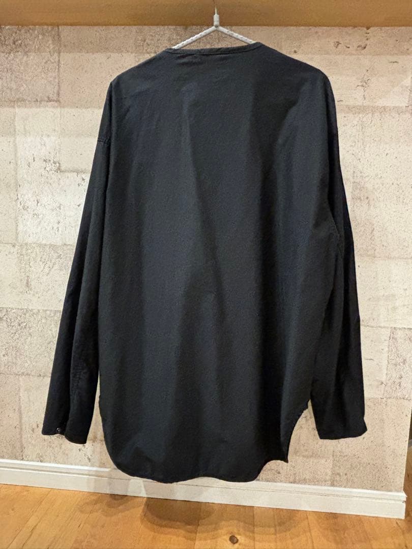 SALE DESCENDANT ノーカラージャケット ブラック サイズ2