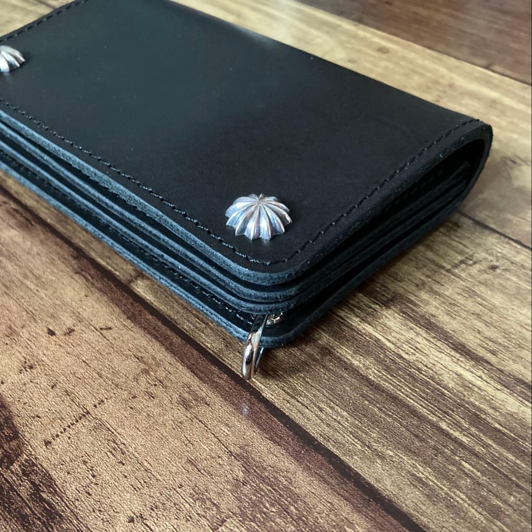 【お札を折らずに収納】COW CRUSTトラッカーウォレット150（ミドル）3層