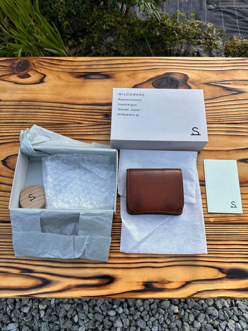 ワイルドスワンズ パーム フルグレインブライドルレザー