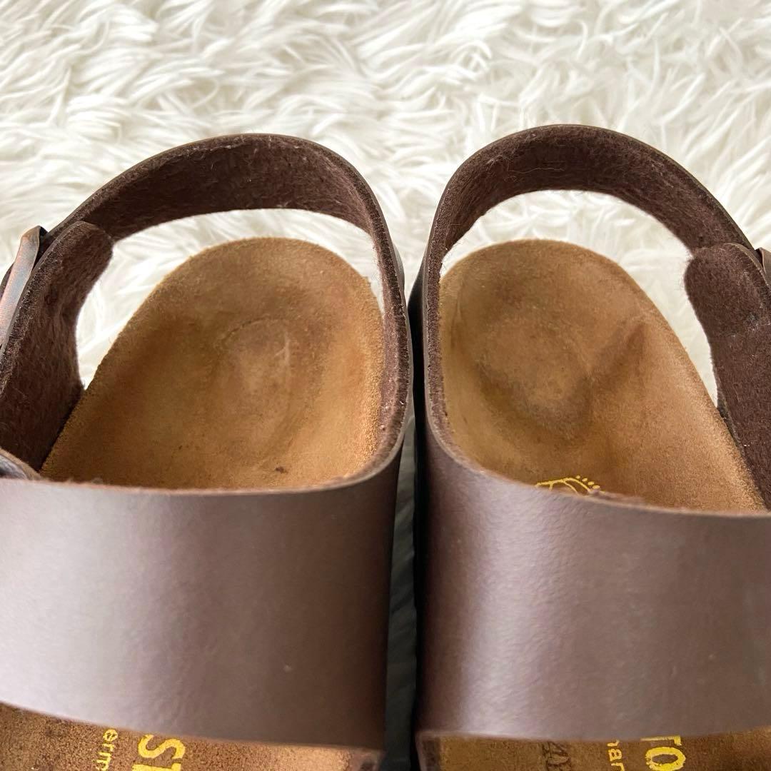 極美品✨ビルケンシュトックBIRKENSTOCK ミラノ サンダル 茶色 39