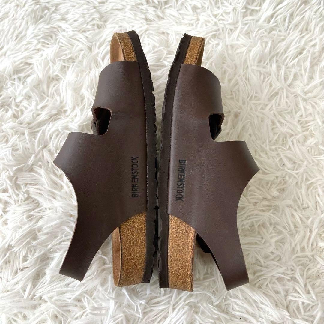 極美品✨ビルケンシュトックBIRKENSTOCK ミラノ サンダル 茶色 39