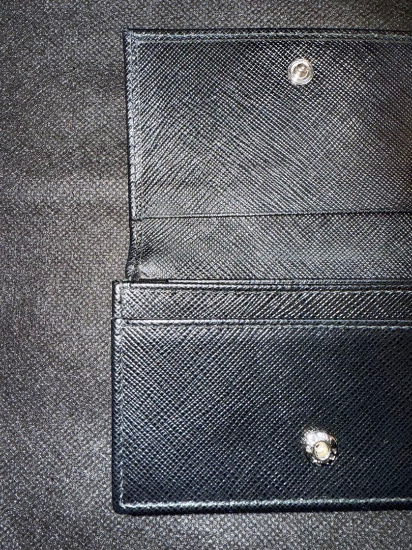 PRADA ブラックレザー 名刺入れ【週末限定セール】